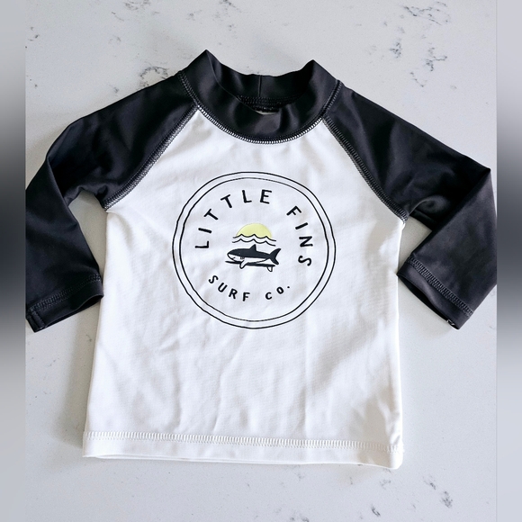 Carters 6 month Rashgaurd and Shorts Swim Set - Picture 2 of 12